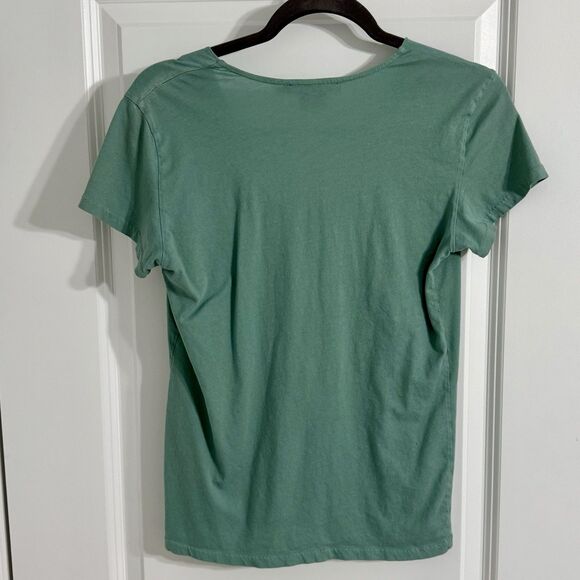 Ralph Lauren Sport Women’s Shirt V-Neck with A Front Knot Tie Detail. Medium - Picture 2 of 12